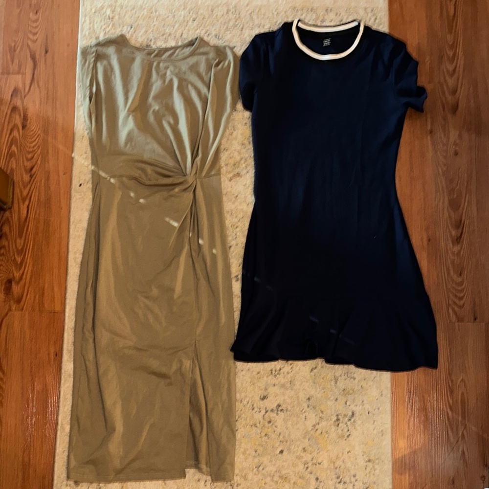 FOUR dresses size medium and small
